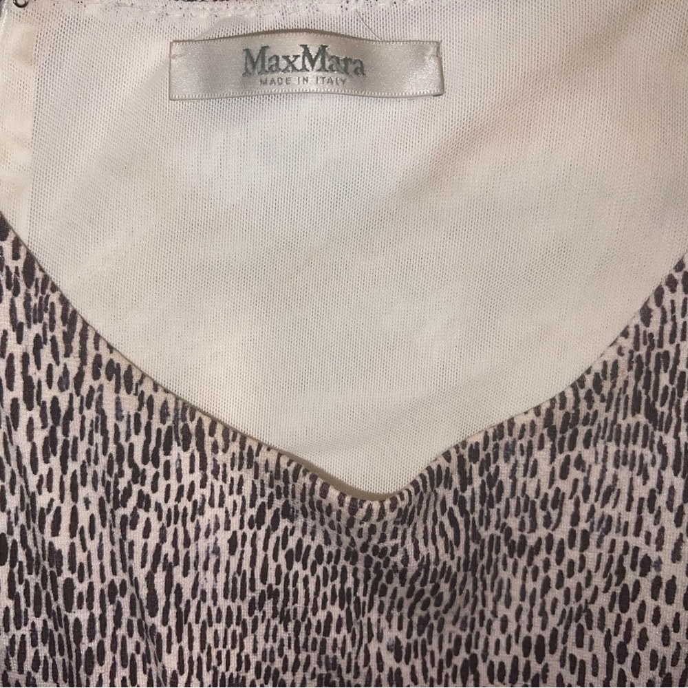 MaxMara Animal Print Dress